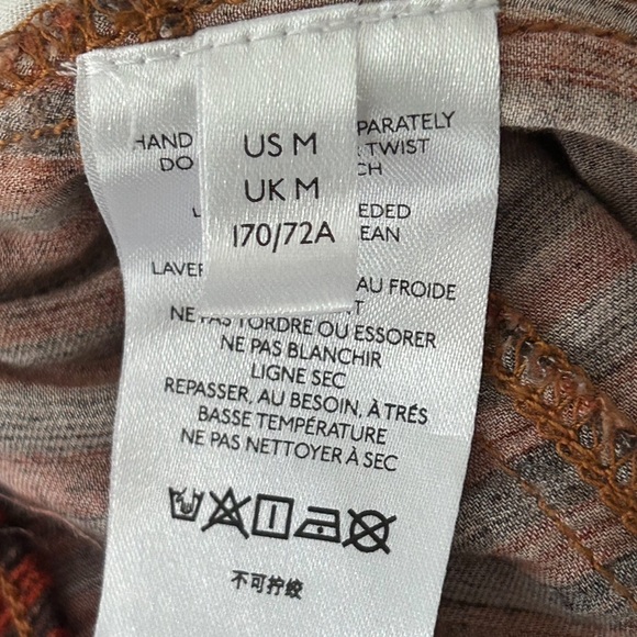 Urban Outfitters Multicolor Striped Trousers Size Medium - Picture 8 of 8